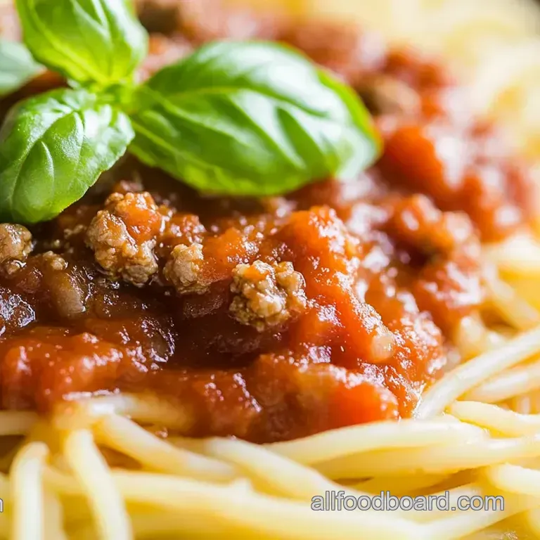 Hearty & Homestyle Spaghetti Sauce (Better Than Jarred!)