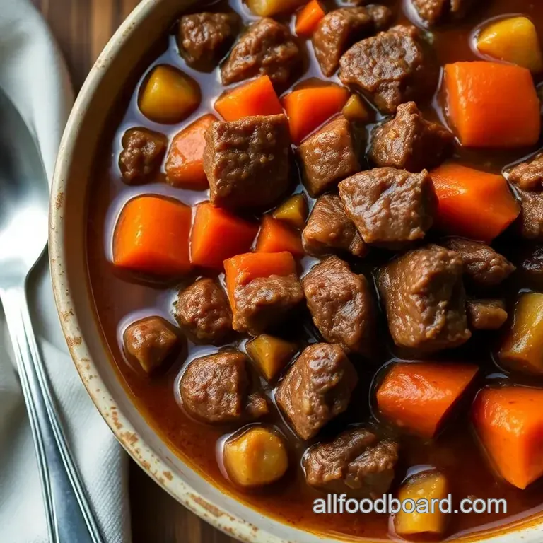Hearty Instant Pot Beef Stew: A Classic Comfort in Minutes presentation