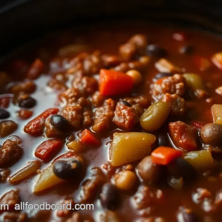 Hearty Slow-Cooker Chili: A Flavor-Packed Comfort Food