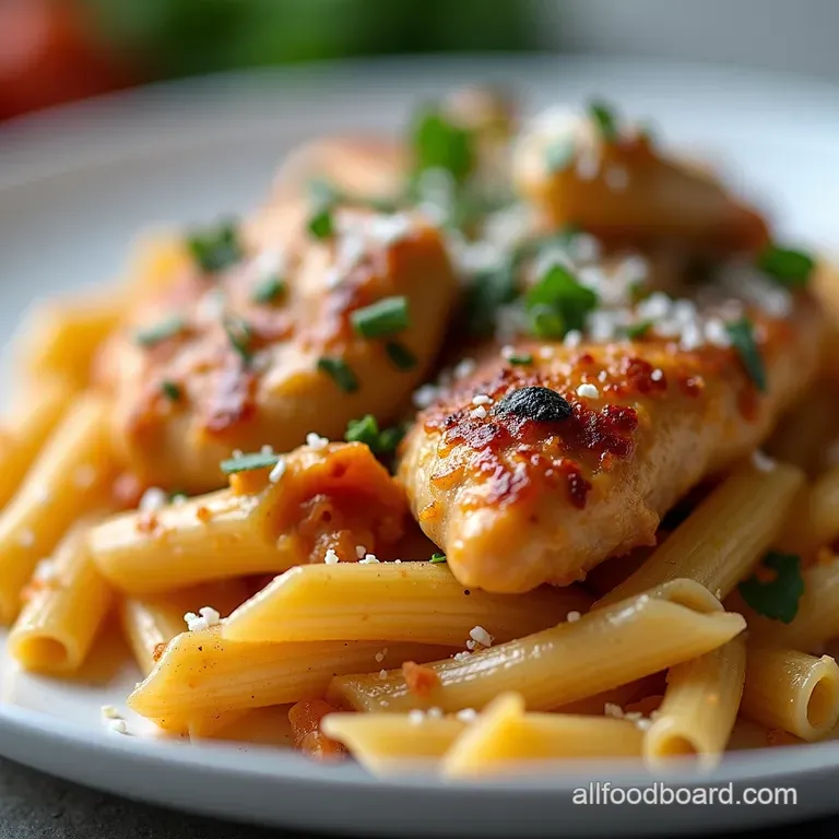 The Best High Protein Cajun Chicken Pasta Recipe The Get Up and Go HighProtein Cajun Chicken Creamy Wholewheat Pasta Bake