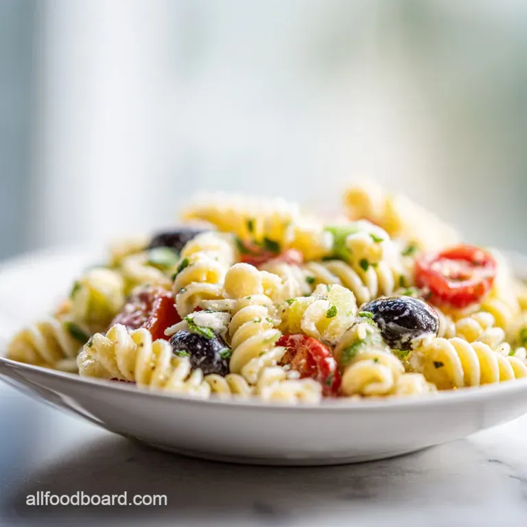Classic High Protein Italian Pasta Salad