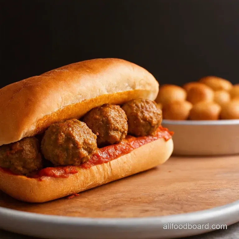 Holy Meatballs Batman Classic Italian Meatball Subs presentation