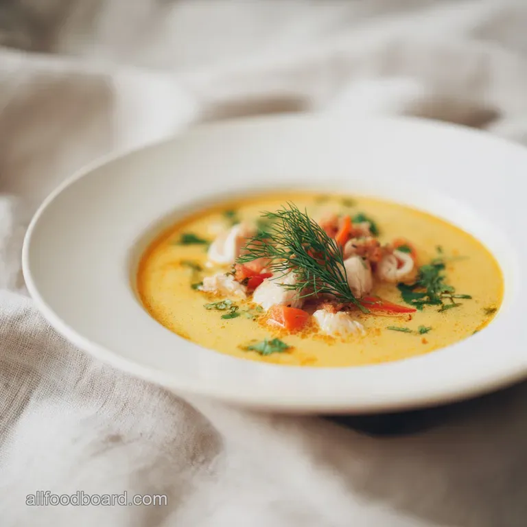A steaming bowl of chicken noodle soup, garnished with fresh parsley, served in a rustic ceramic dish.