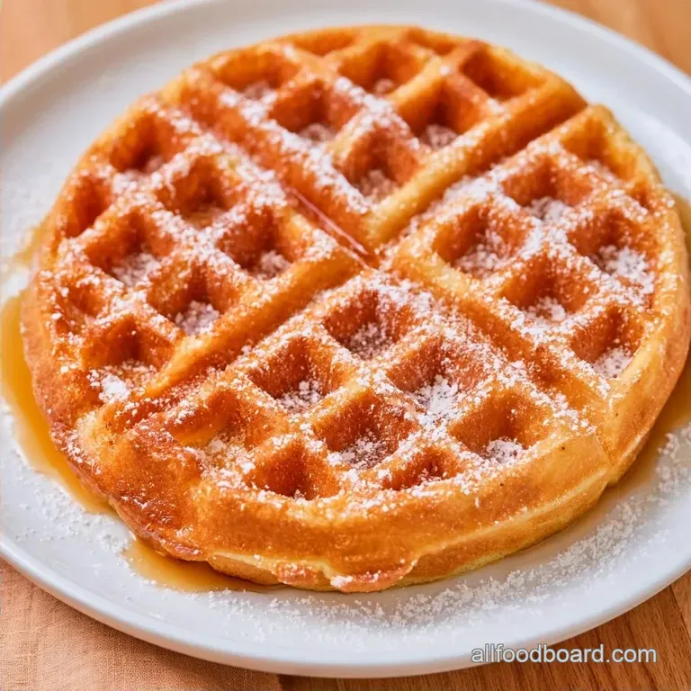 Belgian Waffles: Crispy and Fluffy