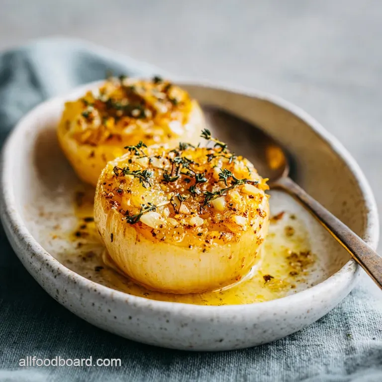 An artful arrangement of tender, golden-brown garlic cloves with fresh rosemary sprigs.