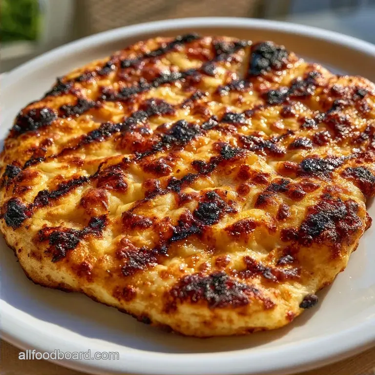 Rustic Homemade Grilled Pizza Crust