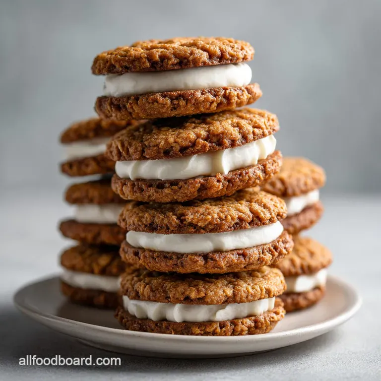 Oatmeal Cream Pies: Soft and Chewy Sandwich Cookies