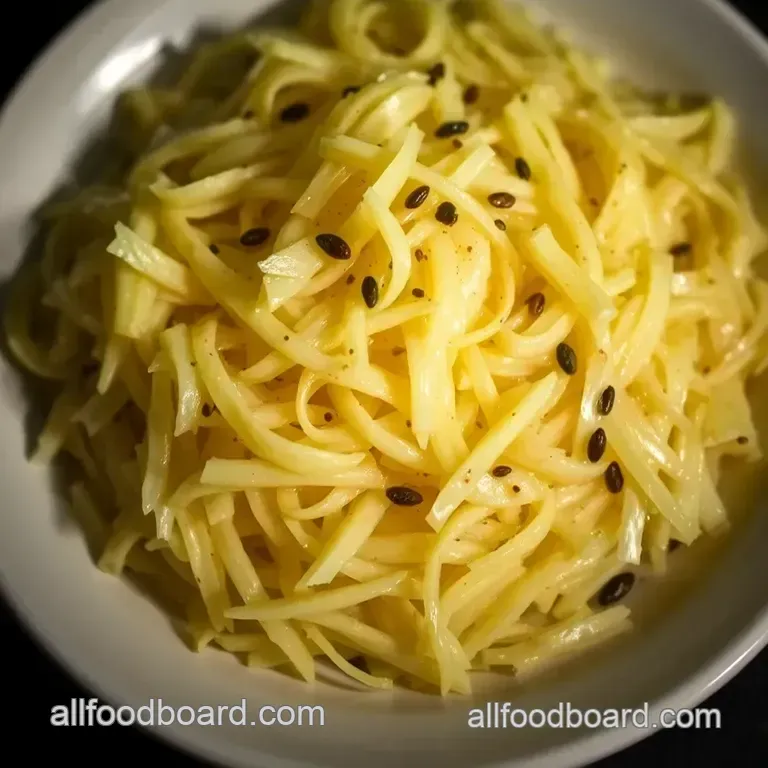 Homemade Sauerkraut: A Tangy Twist on Tradition presentation