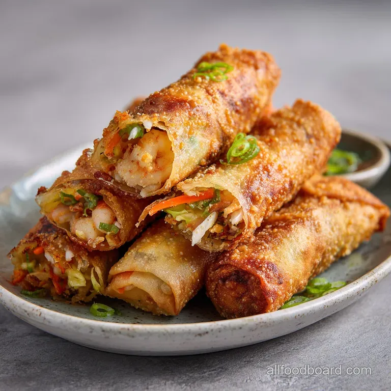 Shrimp Egg Rolls: Crispy and Savory