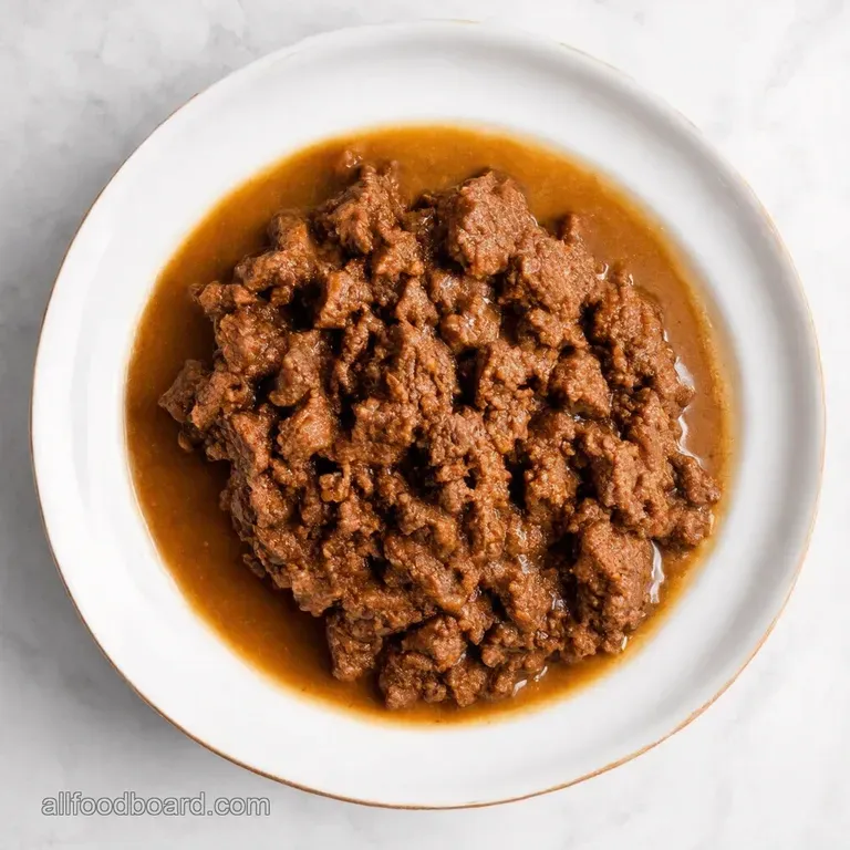 Homestyle Ground Beef and Gravy
