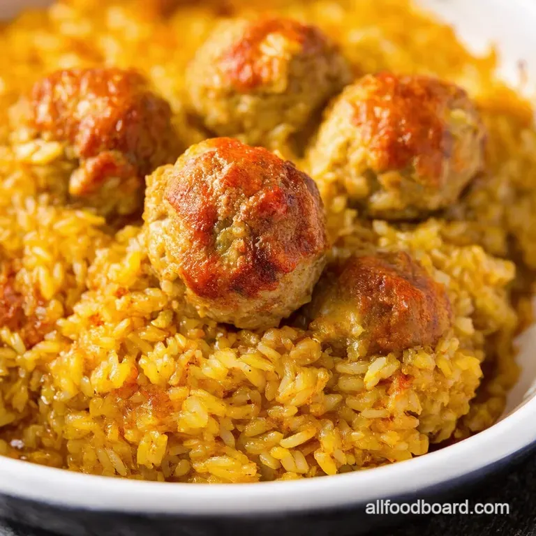 Honey Garlic Meatball Rice Bake Comfort Food Reimagined