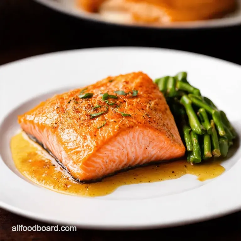 Honey Garlic Salmon Baked in Foil Simple Elegance
