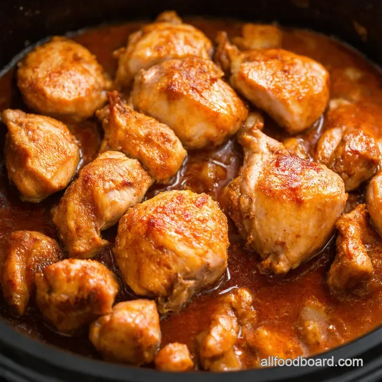 HoneyGarlic Slow Cooker Chicken Thighs My Secret HoneyGarlic Bliss Slow Cooker Chicken Thighs