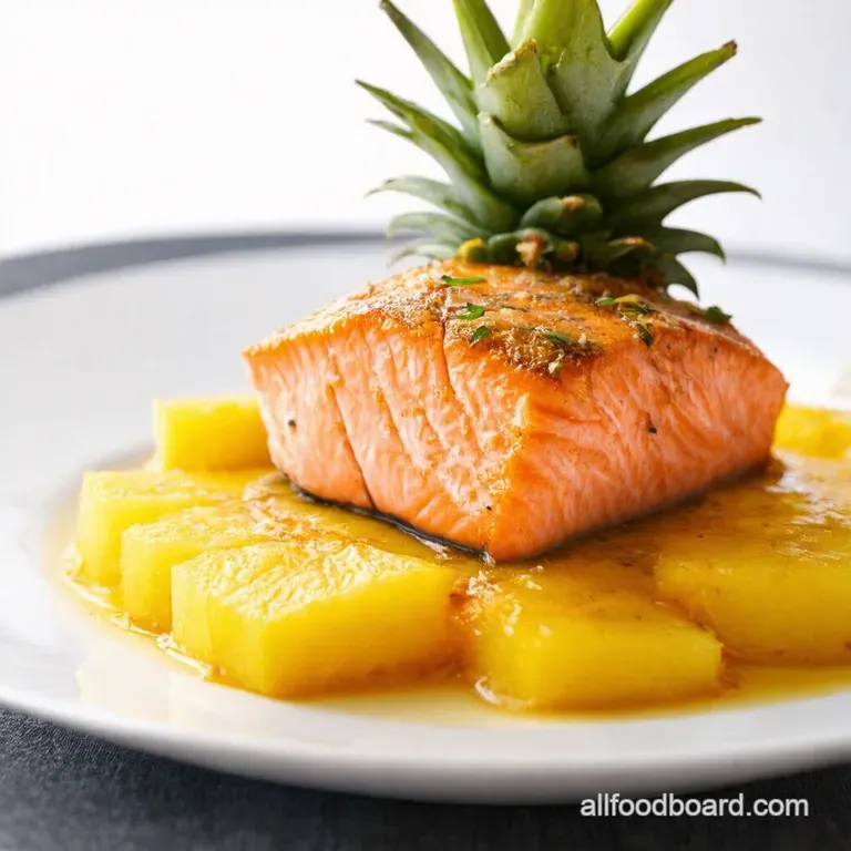 HoneyGlazed Pineapple Salmon