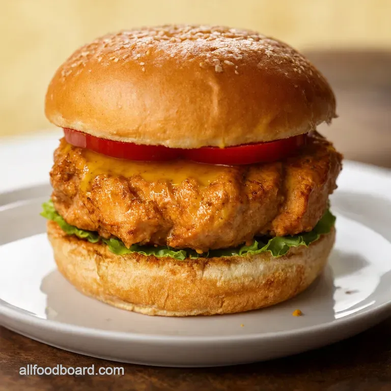 HoneyMustard Chicken Burgers A Flavor Fiesta