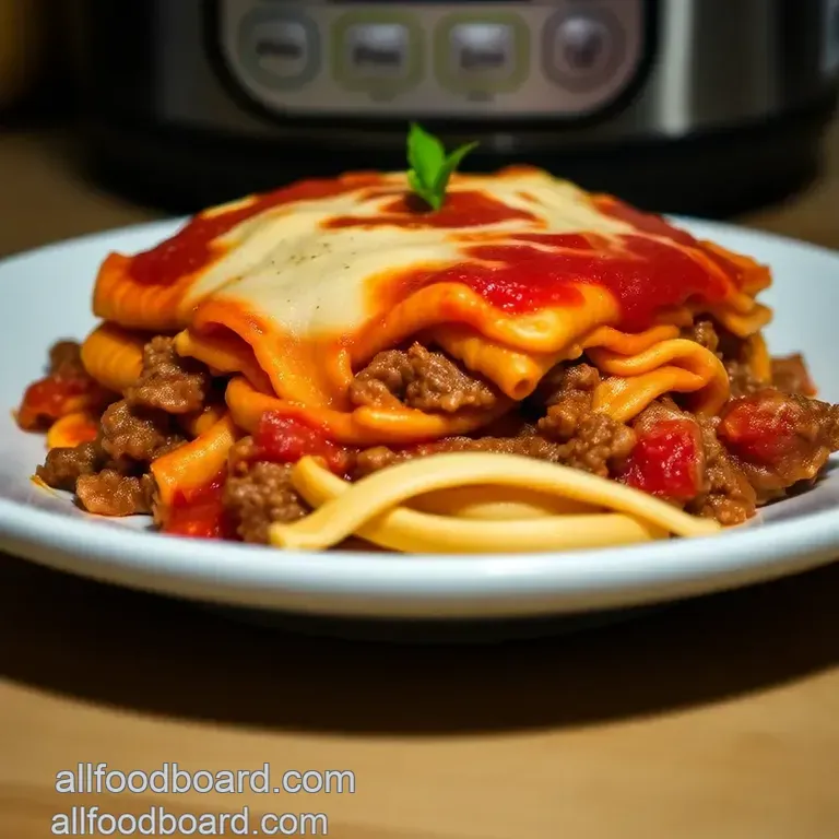Instant Pot Lasagna: Comfort in a Bowled Cup presentation