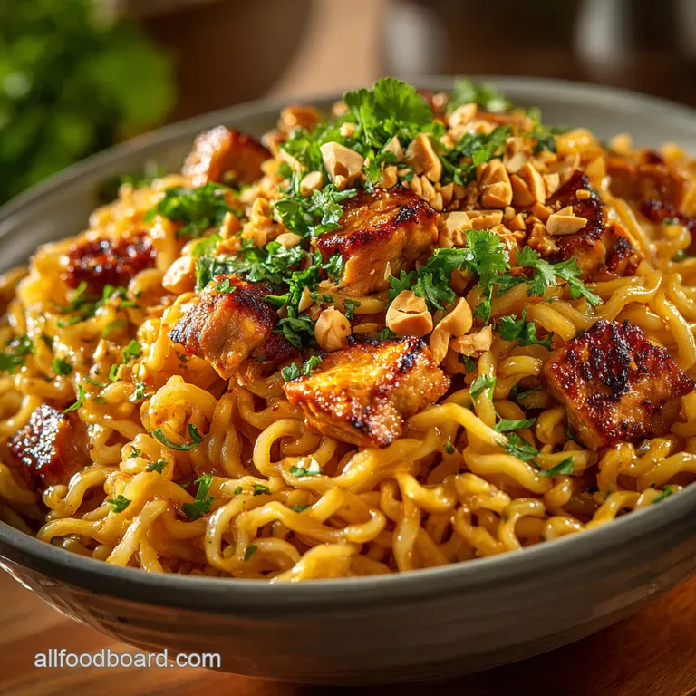 Instant Pot Thai Peanut Noodles Speedy Weeknight Wonder