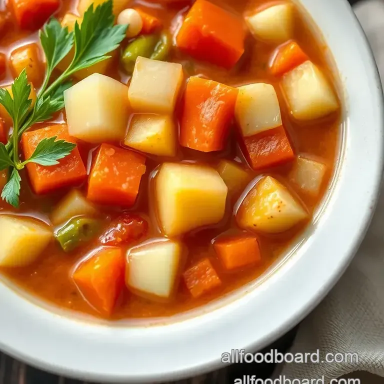 Olena Real Food Instant Pot Vegetable Soup presentation