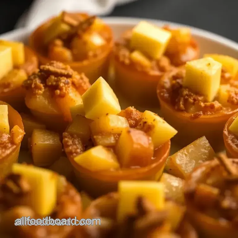 Irresistible Apple Pie Shots presentation