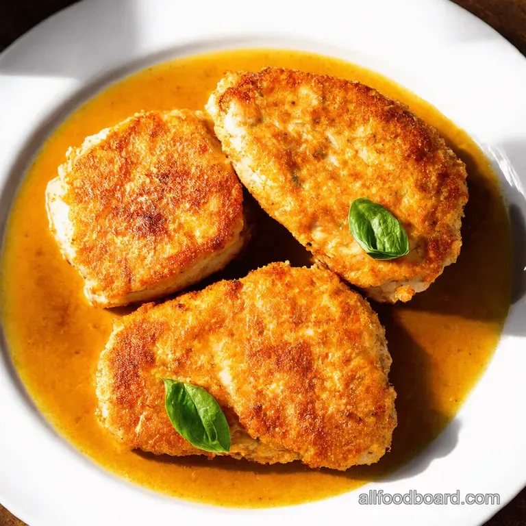 Italian Basil Chicken Cutlets