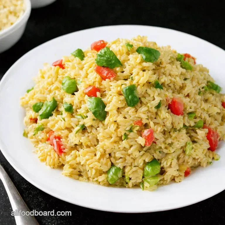 Italian Orzo Salad A Summer Celebration in Every Bite presentation