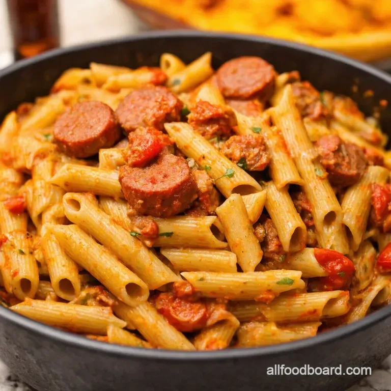 Italian Sausage Bow Tie Pasta A Weeknight Winner presentation