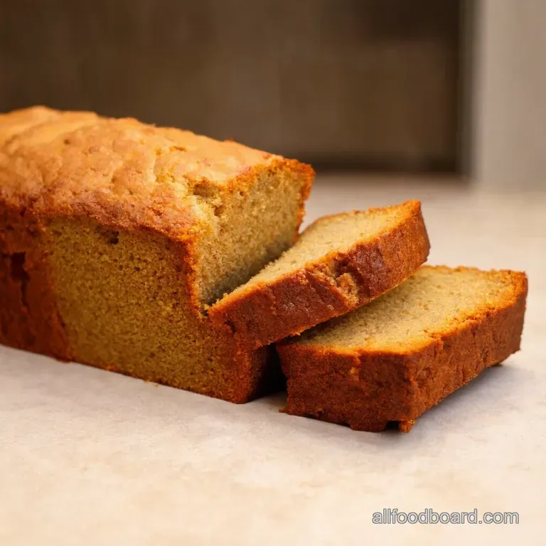 Janets Absolutely Cracking Rich Banana Bread presentation