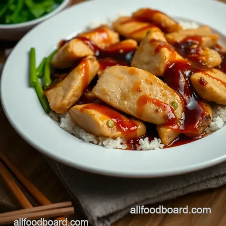 Japanese Chicken Teriyaki: A Sweet and Savory Delight presentation
