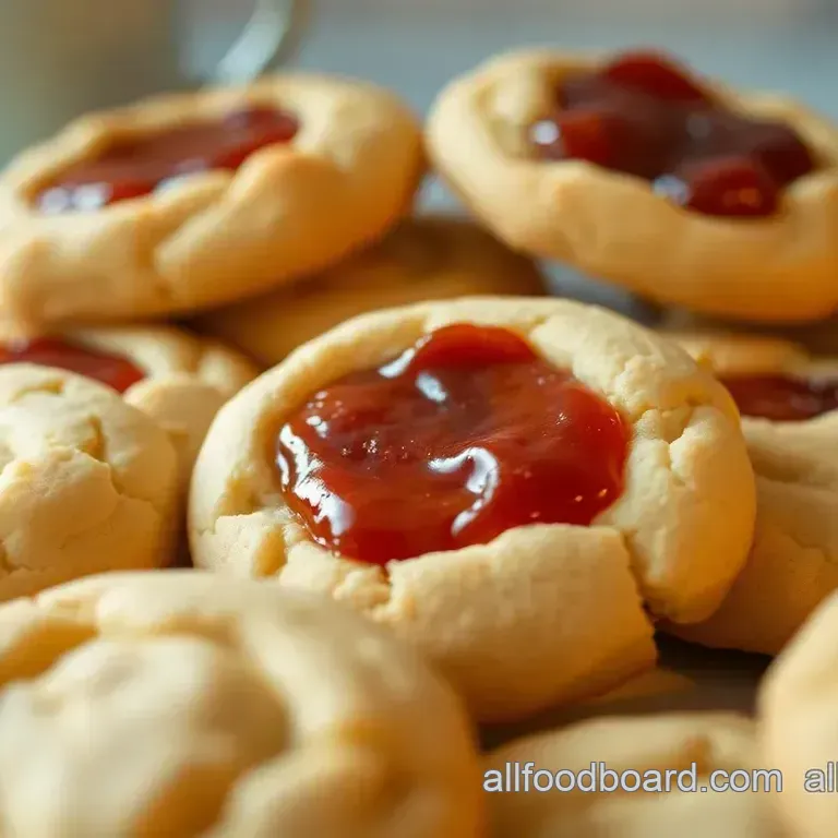 Jubilant Jam Butter Cookies