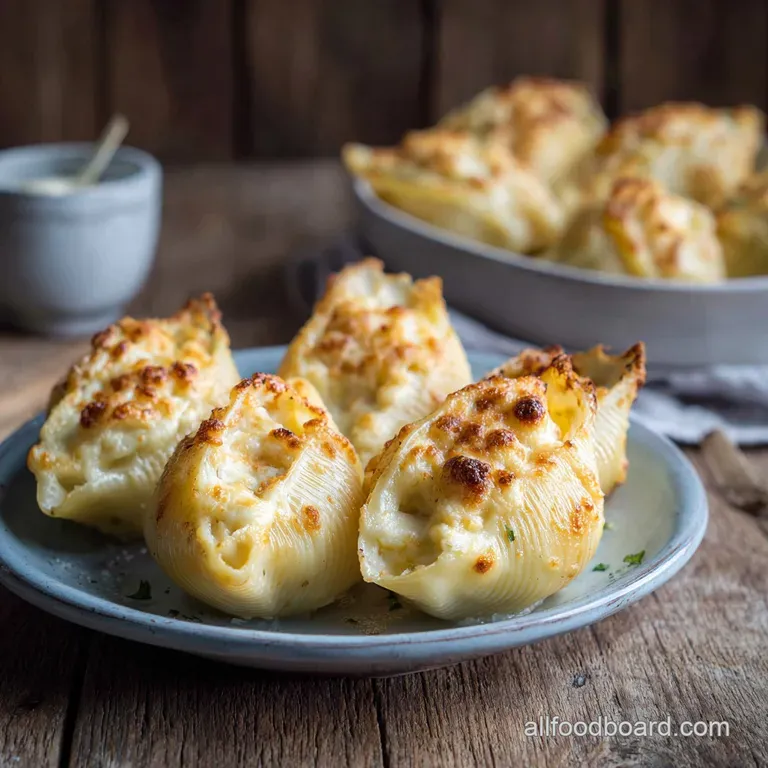 Jumbo Stuffed Shells Recipe with Ground Beef