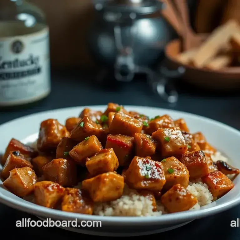 Kentucky Bourbon Chicken: Sweet Savory and Oh-So-Good!