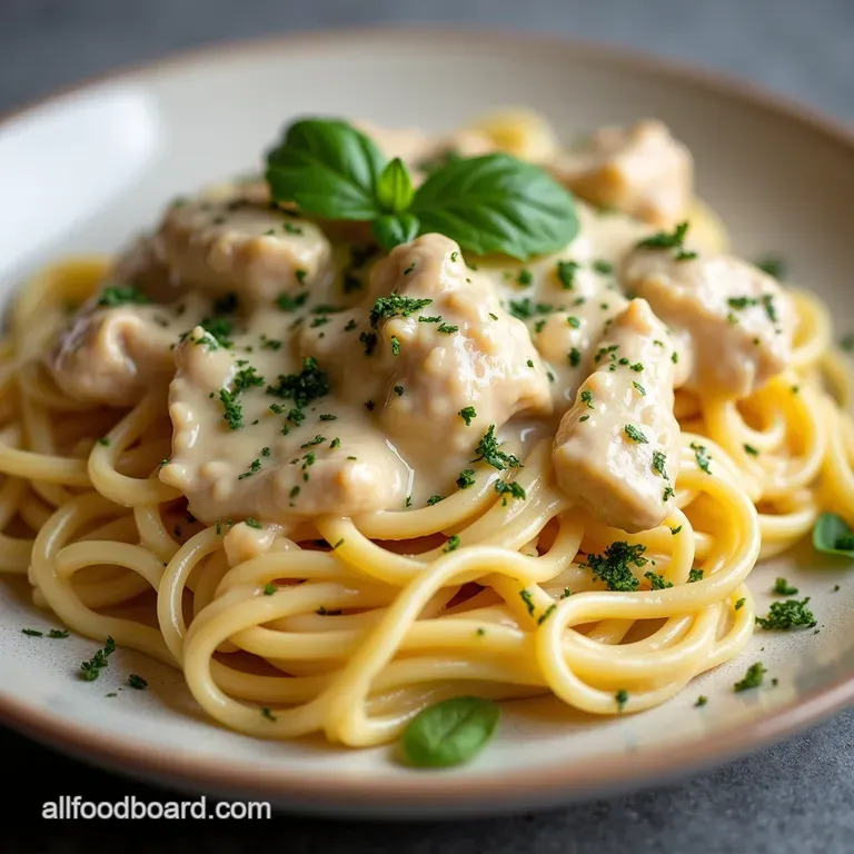 Slow Cooker Dream UltraCreamy Keto Chicken Alfredo No Noodles Required