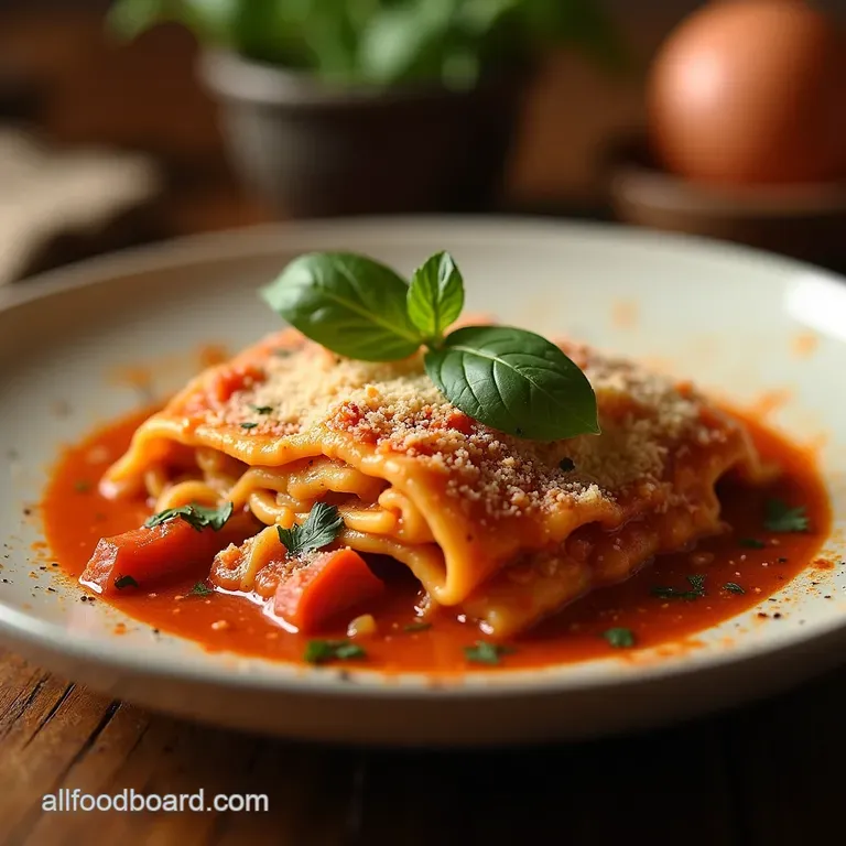 Deconstructed Delight Hearty Keto Lasagna Soup No Noodles All Flavour presentation