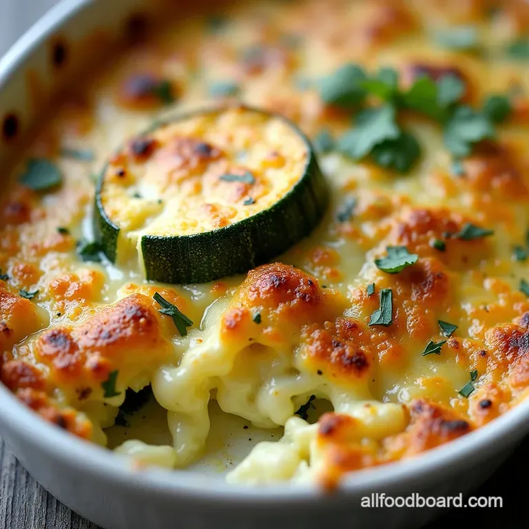 The Ultimate Keto Zucchini Gratin Creamy Cheesy and CrowdPleasing