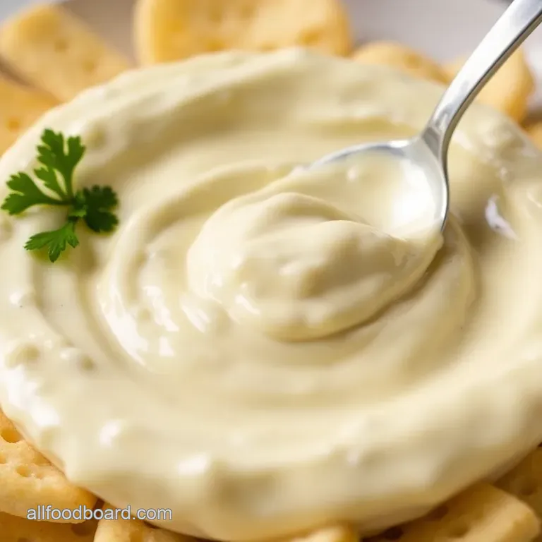 Kickin' Garlic Aioli presentation