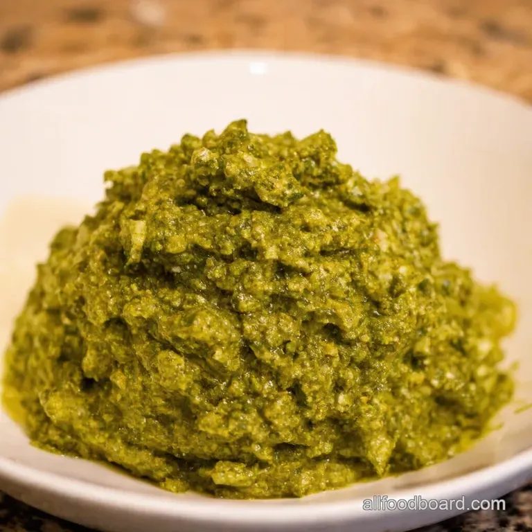 KnockYourSocksOff Easy Pesto presentation