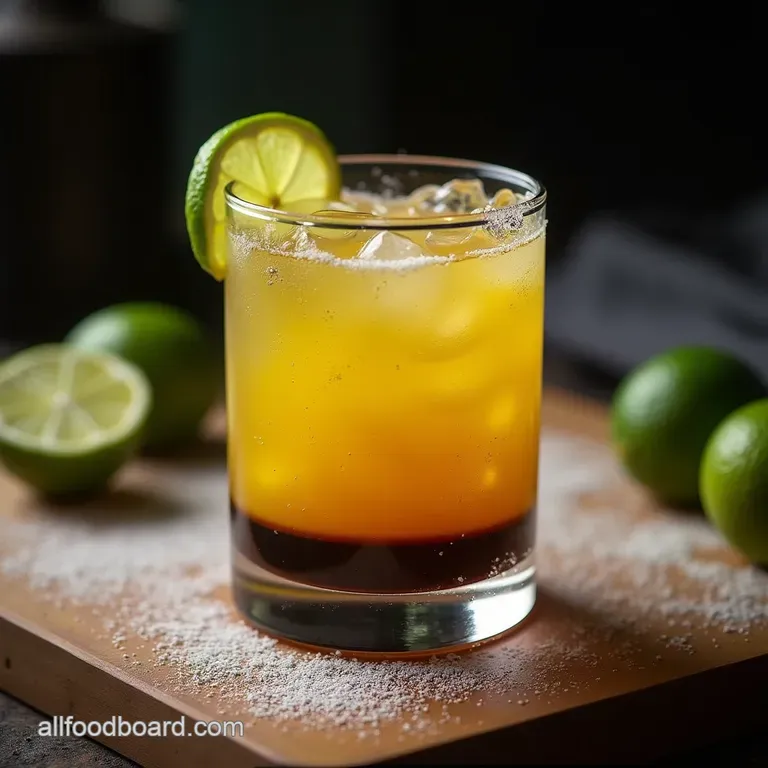 The Its Show Time Beetlejuice Cocktail Recipe The Its Show Time Beetlejuice Cocktail A Layered Lime Black Magic Fizz