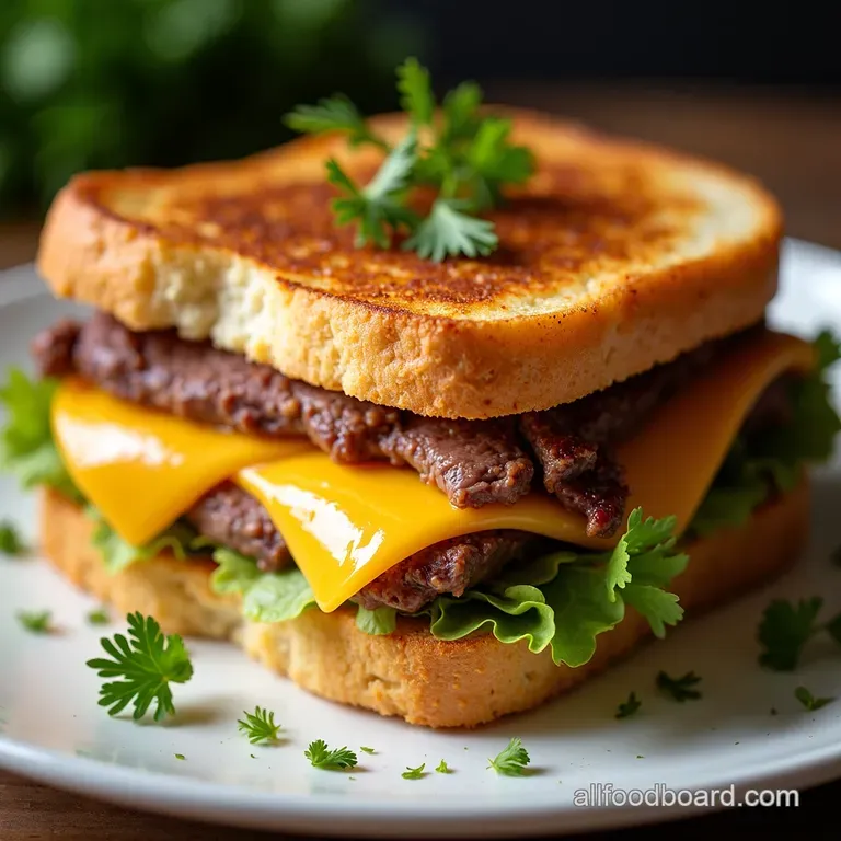 Lean Mean Roast Beef Cheddar Melt A GuiltFree Gourmet Grab