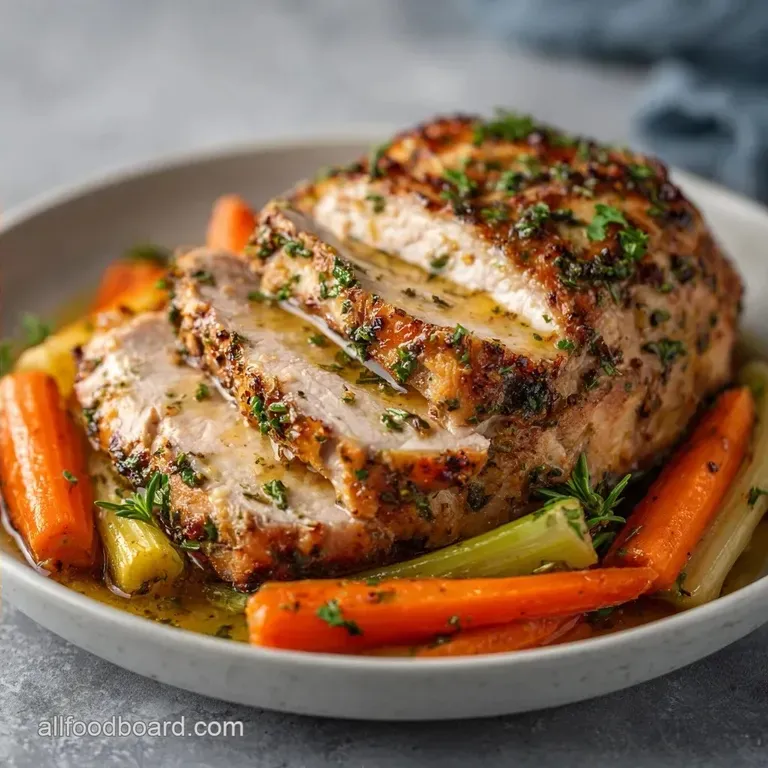 Lean Slow Cooker Turkey: Juicy and Herb-Crusted