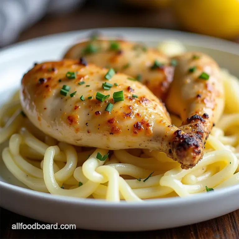 SetItandForgetIt Lemon Garlic Butter Chicken The Easiest SlowCooker Showstopper