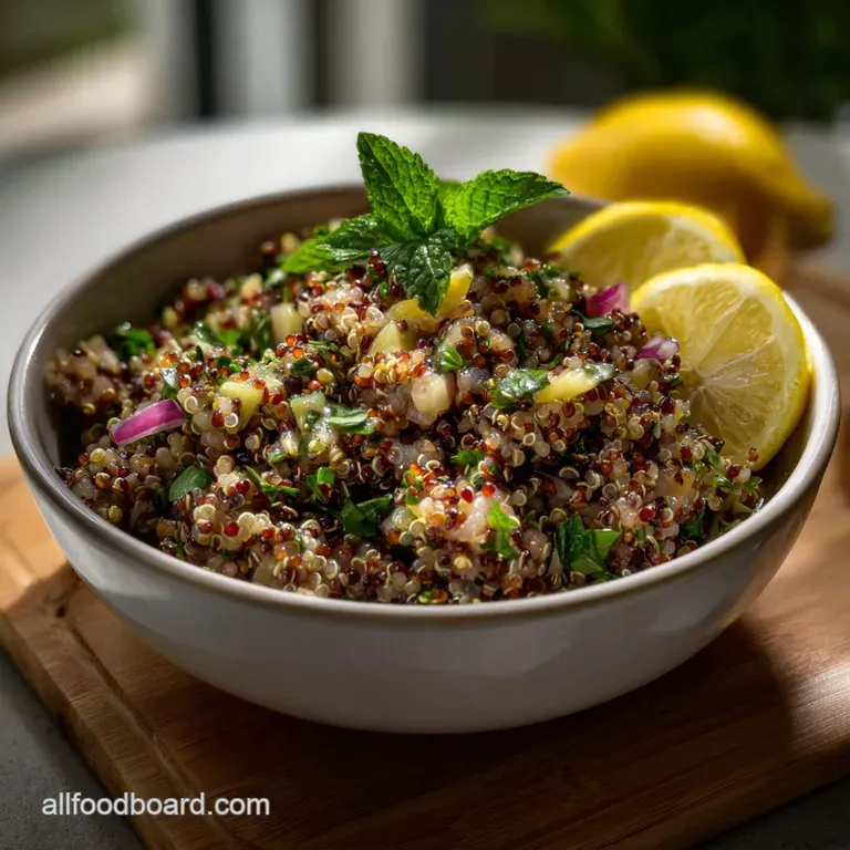 Quinoa Salad Recipe with Lemon and Herbs Tastes Better