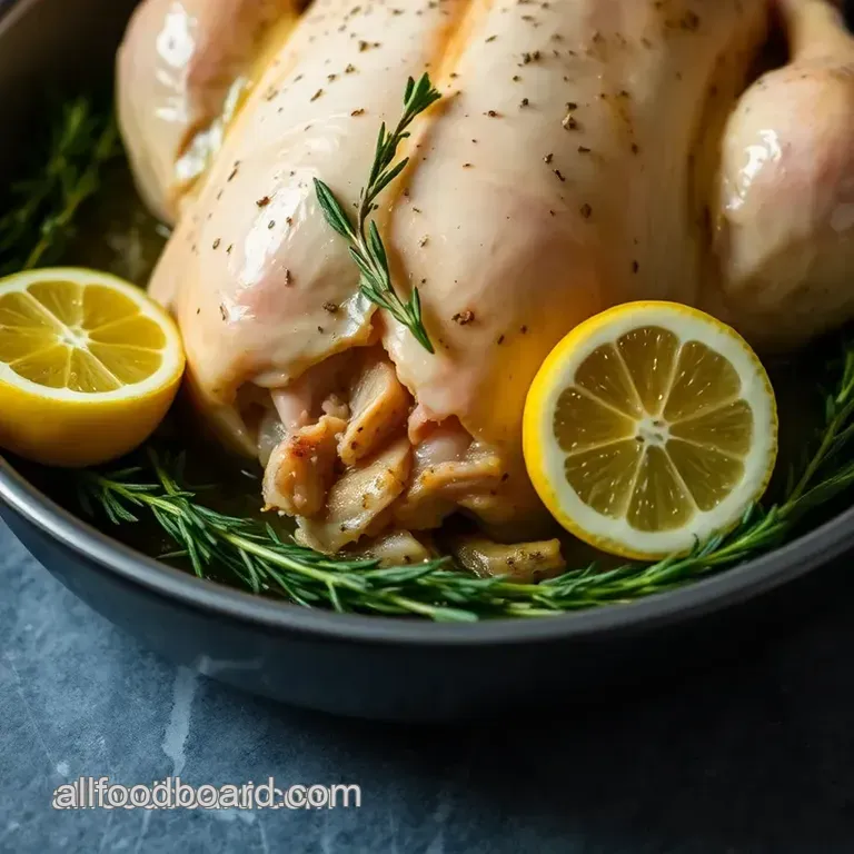 Lemon Herb Roasted Chicken - Weeknight Wonder! presentation
