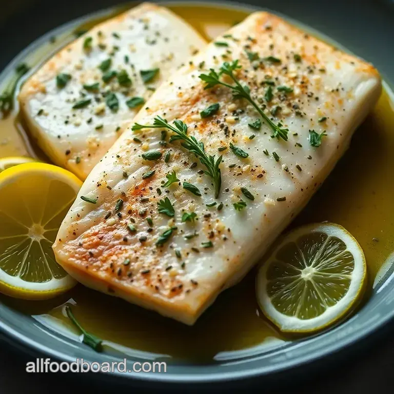 Lemon Herb Rockfish Fillets: A Fresh Seafood Delight presentation