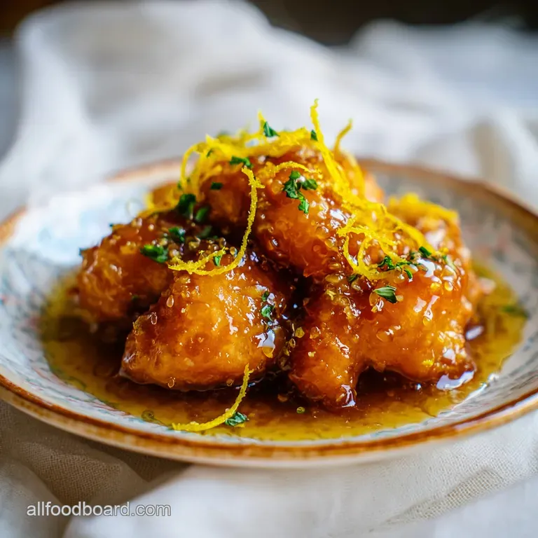 Lemon Honey Chicken Marinade Recipe: Tender and Golden