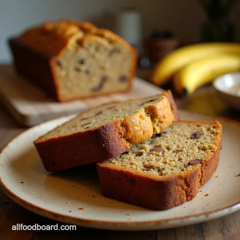 The Guiltfree Nibble Simply Delicious Lowcalorie Banana Bread presentation