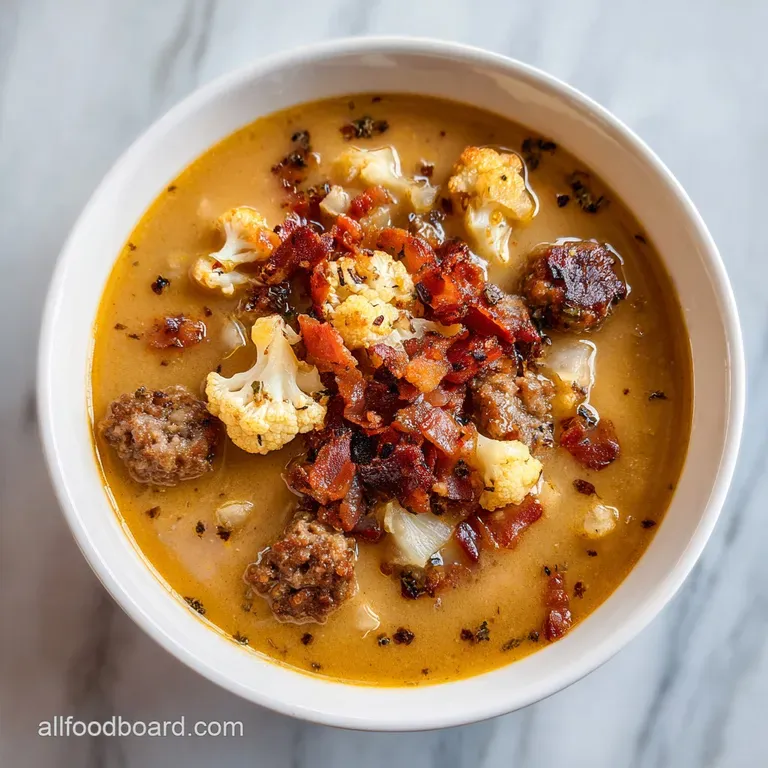 Low Carb Keto Zuppa Toscana Soup: Creamy Copycat