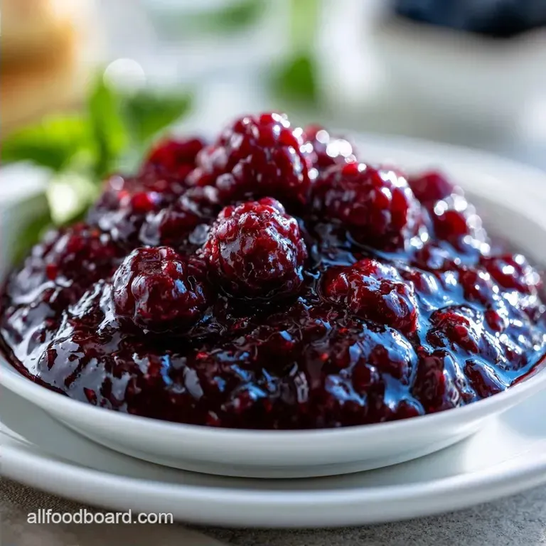 Low Sugar Blackberry Jam with Pectin