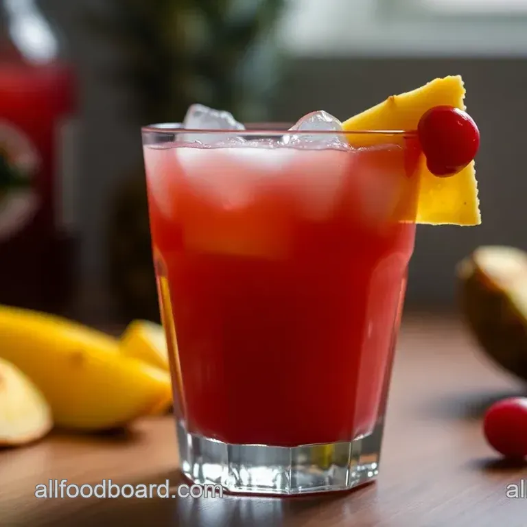 Malibu Bay Breeze Cocktail