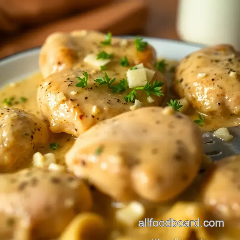 Marry Me Chicken: A Crowd-Pleasing Creamy Garlic Delight presentation