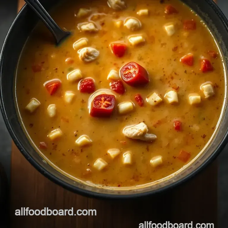 Marry Me Chicken Soup: Creamy Tuscan Delight presentation